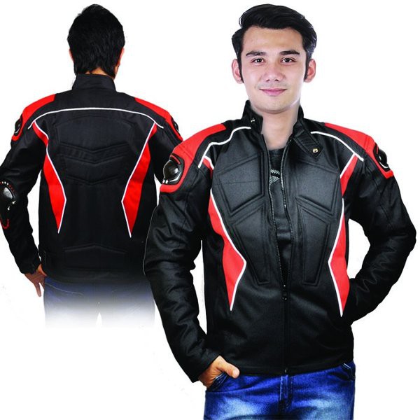 jaket motor pria, jaket touring, jaket cibaduyut bandung, jaket java seven jml 214