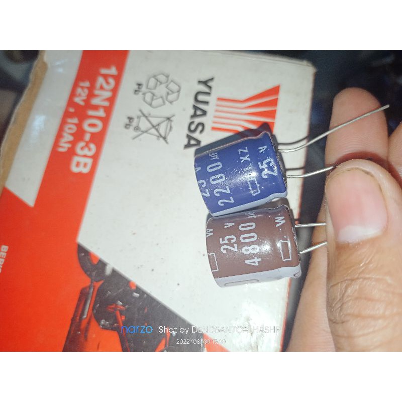 Elko 4800uf 25v 100uf 400v