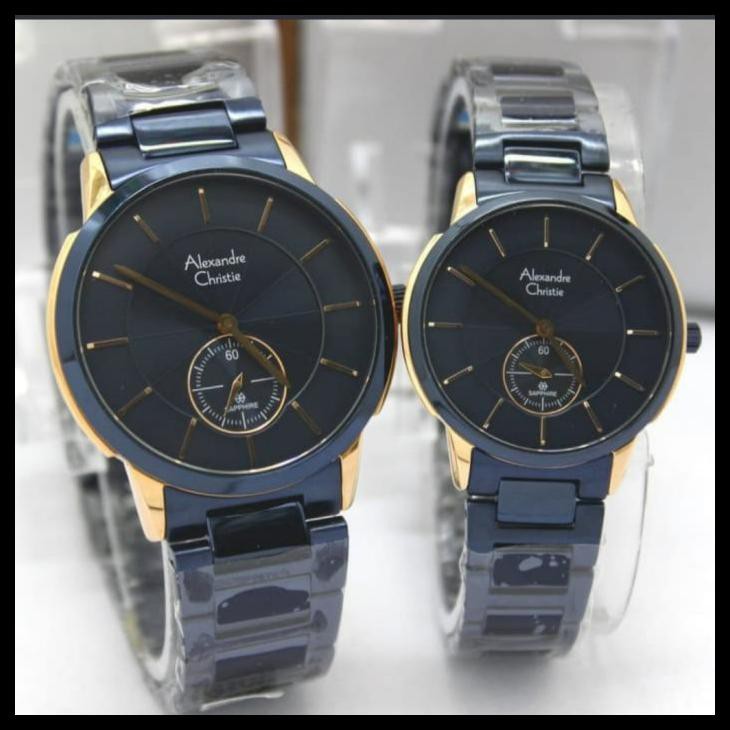 BANTING HARGA jam tangan couple alexandre christie ac 8565