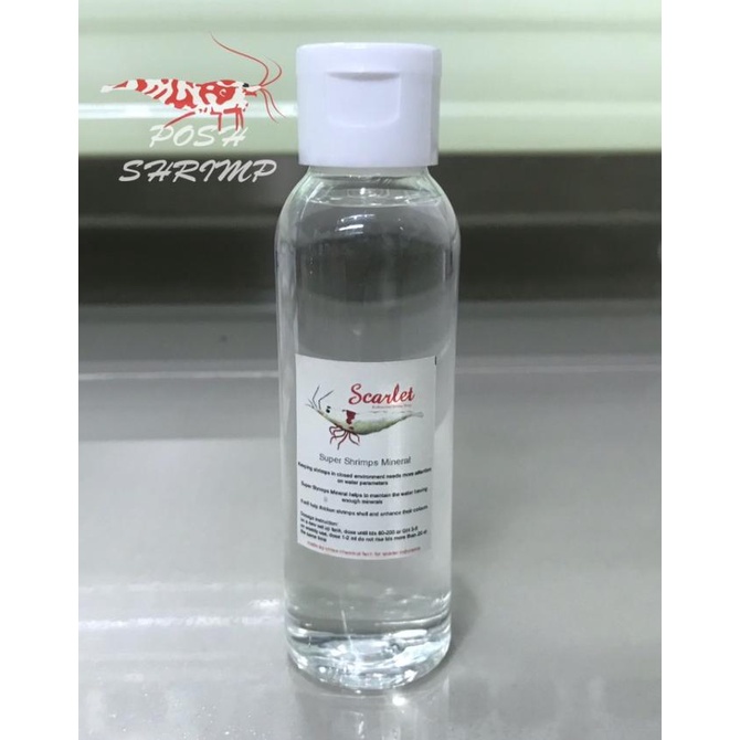 

SALE Scarlet mineral / Mineral udang