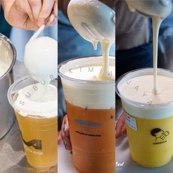 

TOPPING CREAM FOAM CHEESE TEA SALTY