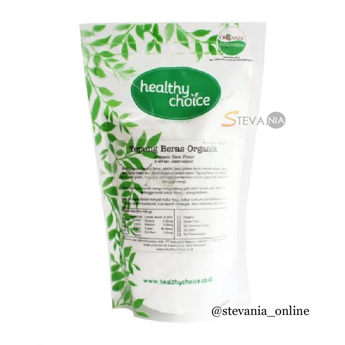 

Healthy Choice Tepung Beras Putih Organik 500g