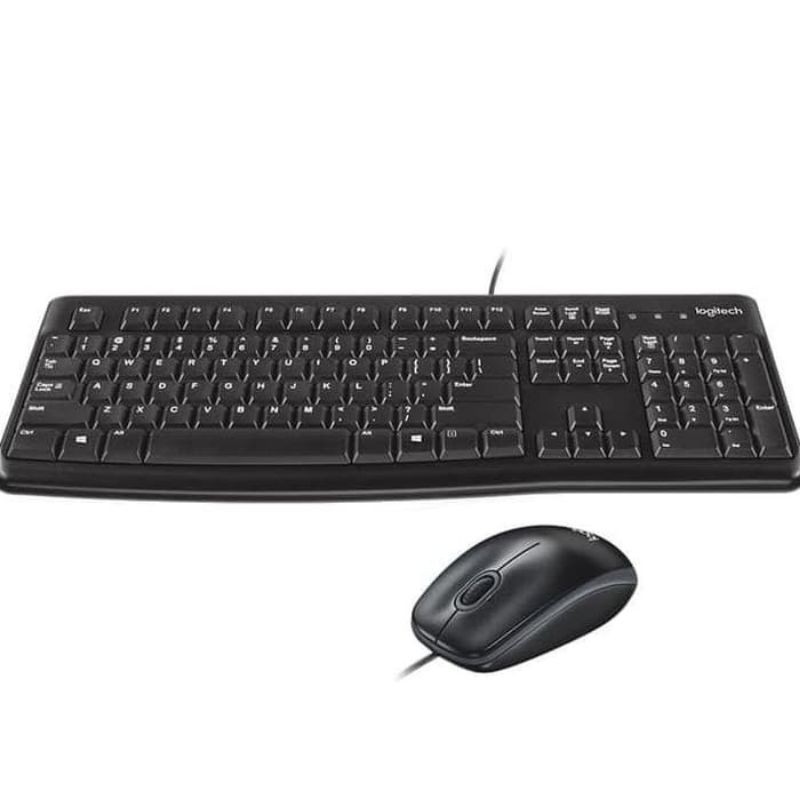 Keyboard Mouse LOGITECH MK120 Buat Kantor Dll