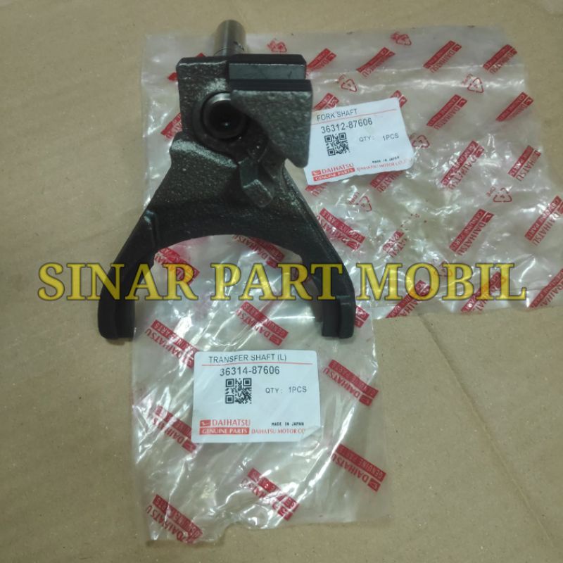 FORK TRANSFER GARPU KECIL ATAU SHAFT TRANSFER SET DAIHATSU TAFT GT F70 ORI