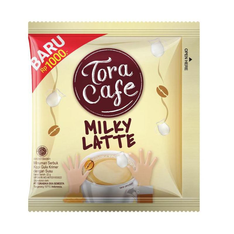 

Kopi Torabika Tora Cafe Milky Latte 22g