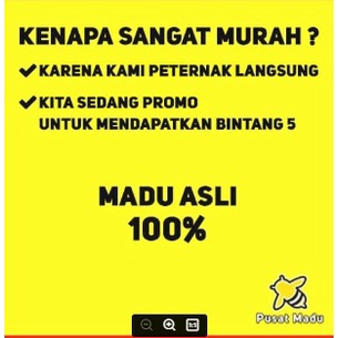 100% Madu Murni Hutan Hitam 250ml Meningkatkan Imun Nafsu Makan Manyembuhkan Radang Sariawan Panas Dalam Demam Batuk Flu Kolesterol Maag Diabetes Luka dll