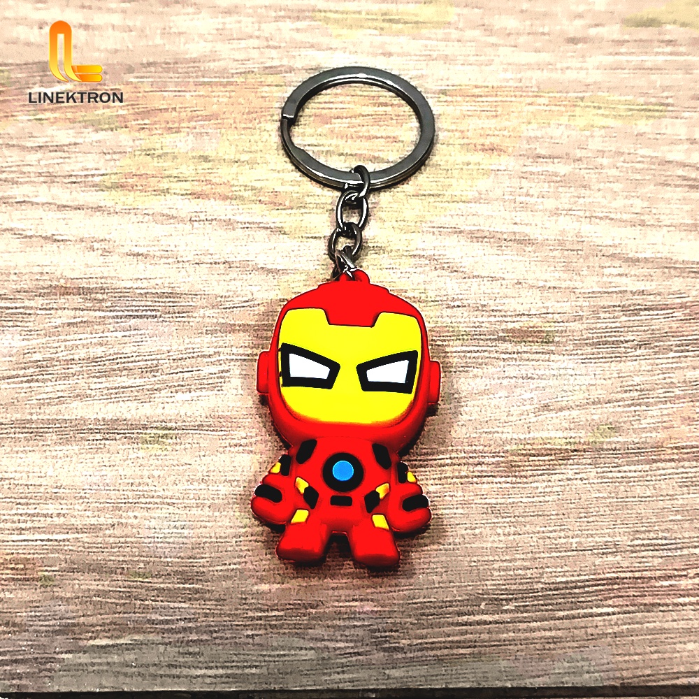 GANTUNGAN KUNCI KARAKTER SUPERHERO AVENGER MARVELL / GANCI SUPERHERO AVENGER MARVELL