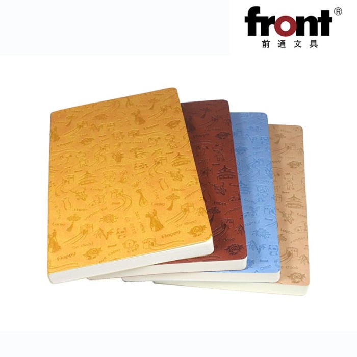 Buku, Notebook, Diary, Catatan Merk Front - Front Motif