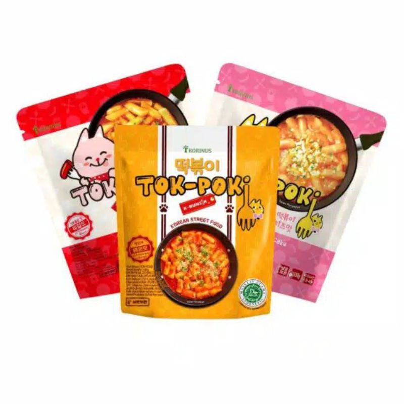 Tteokbokki Toppoki Cheese Tok-poki Pedas Instan Halal Mui Shopee Indonesia