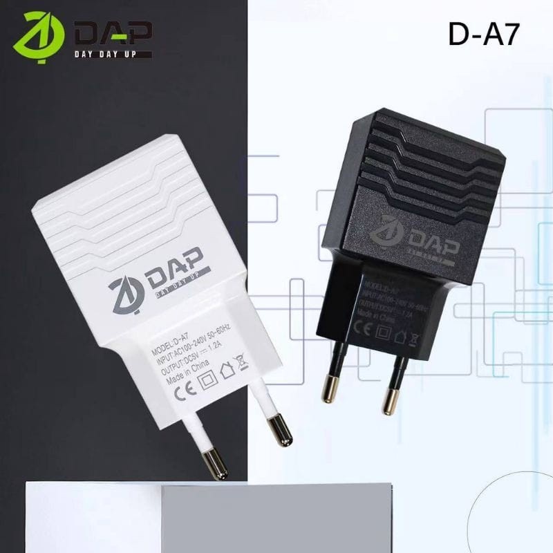 DAP Fast Charging Usb Charger Type C 1.2A D-A7 / Charger Dap D-A7T