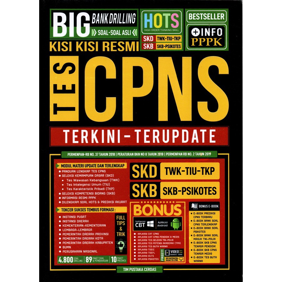 Gramedia Tasikmalaya - Big Bank Drilling Soal-Soal Asli Tes Cpns Terkini & Terupdate