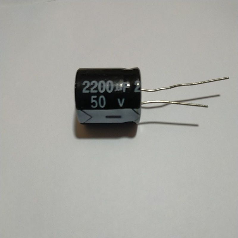 ELCO 2200 uf 50 VOLT KAPASITOR 2200 uf 50 v