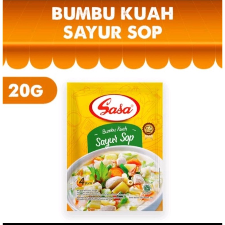 

Sasa Bumbu kuah sayur SOP