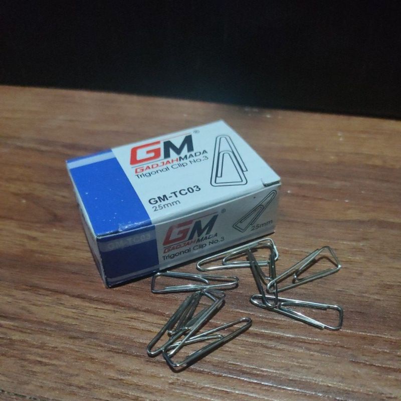 

5box Trigonal Clip no 3 paper clip no 3 GM