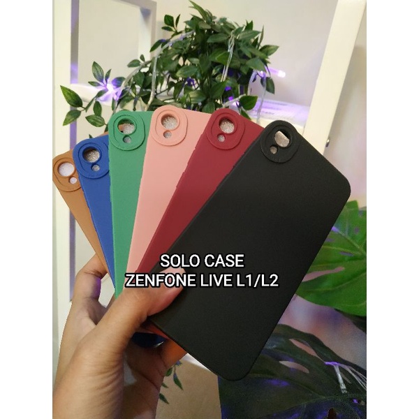 Soft Case Silikon Case Pro Camera Asus Zenfone Live L1 ZA550KL X00RD Zenfone Live L2