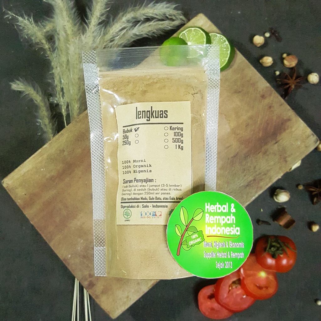 

Lengkuas Bubuk - 100 GR / REMPAH / JSR / 100% MURNI