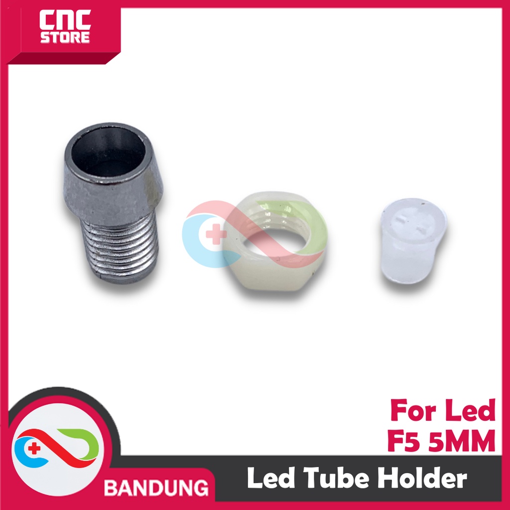 LED TUBE LED HOLDER 5MM CASE LED CASING LED LAMPU INDIKATOR