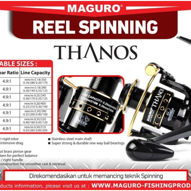 Reel Maguro Thanos 1000