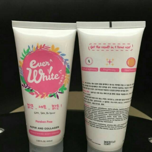 Everwhite Brightening Body Cream / Everwhite Pink