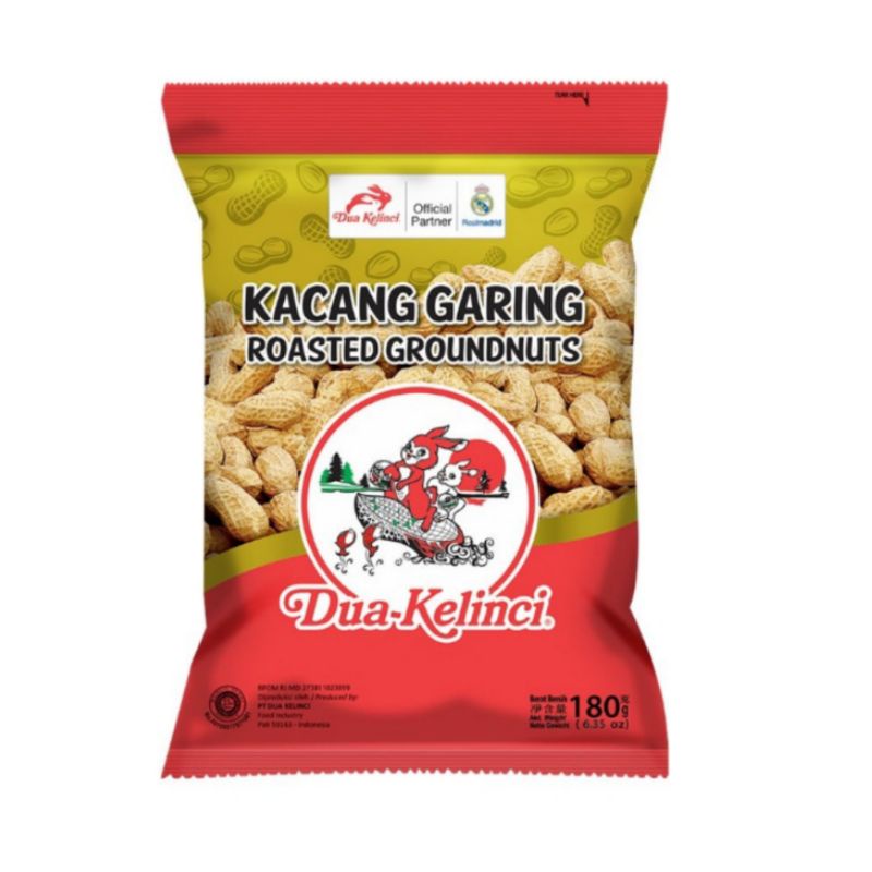 

Dua Kelinci Kacang Kulit Garing 180 g