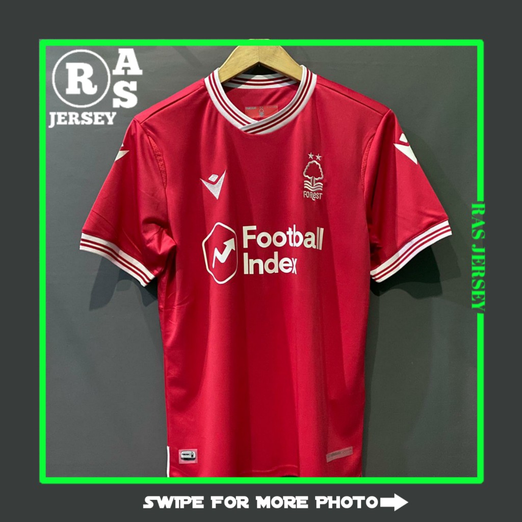 JERSEY NOTTINGHAM FOREST HOME NEW 2020-2021 JERSEY GO HIGH QUALITY | FOREST HOME