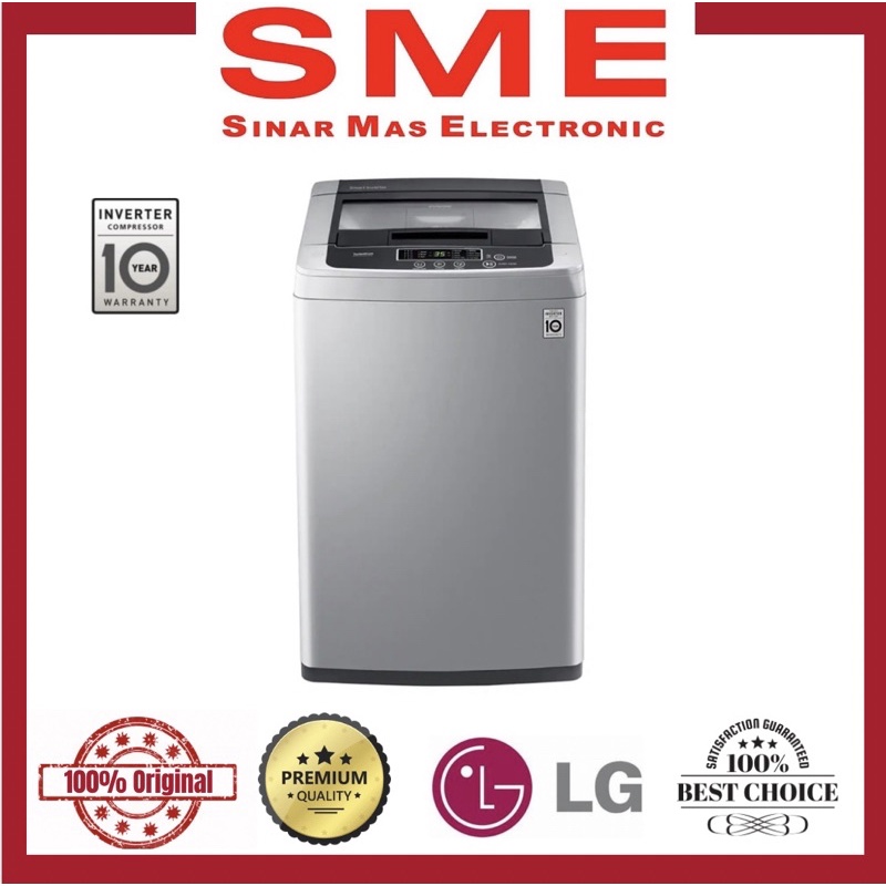 Mesin Cuci 1 Tabung 7 Kg LG - T2107VSPCK