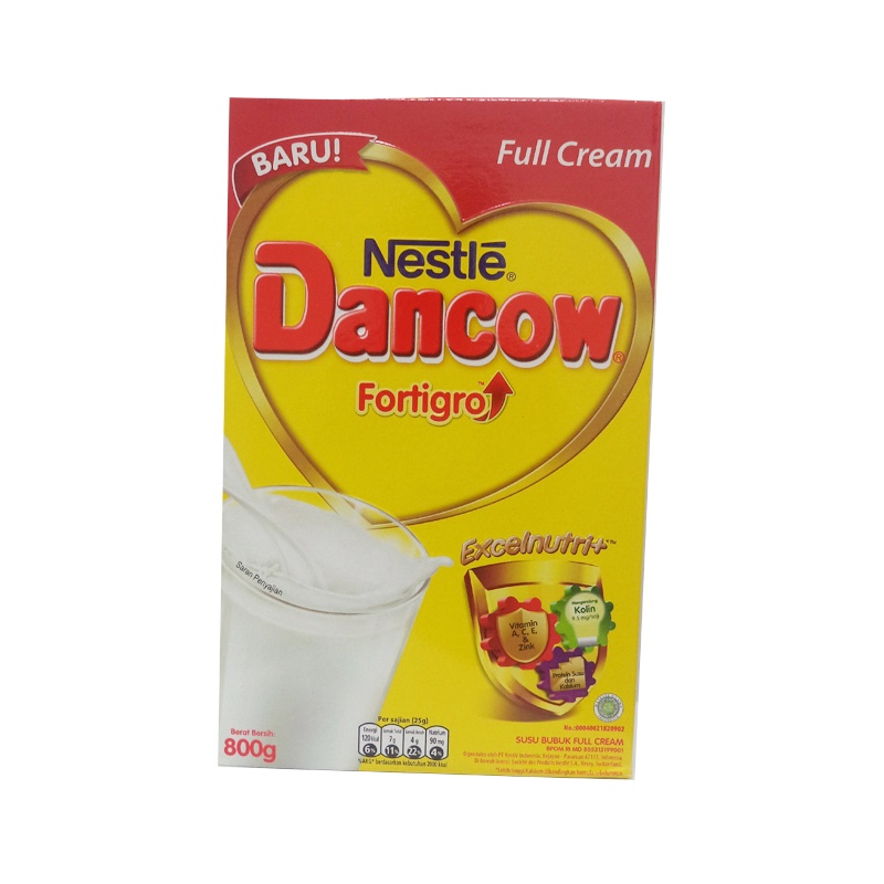 

Dancow Milk Full Cr Hi Iron 780Gr