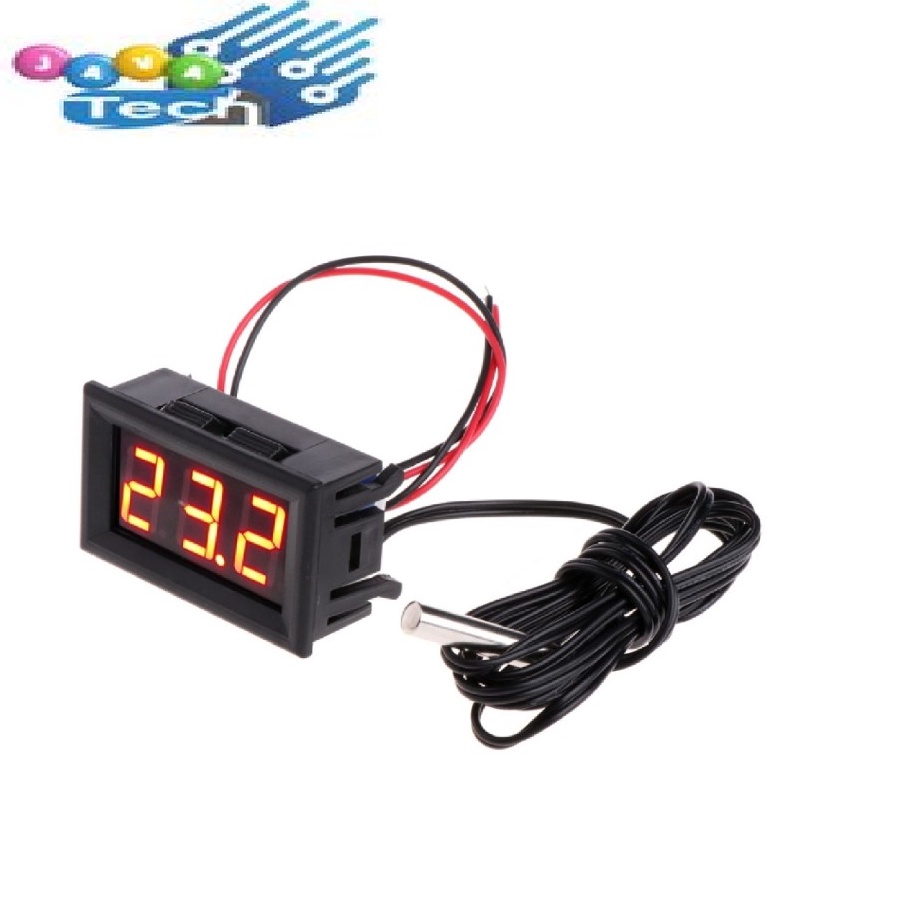 Termometer Digital DC 12V Display Sensor Temperatur