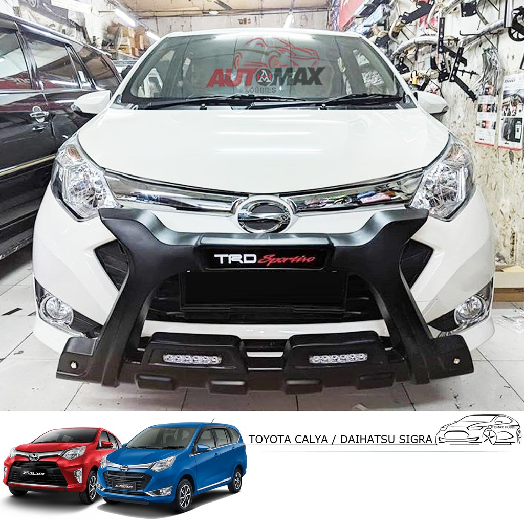 Tanduk Depan Bemper Depan Calya Sigra Model Luxury Premium
