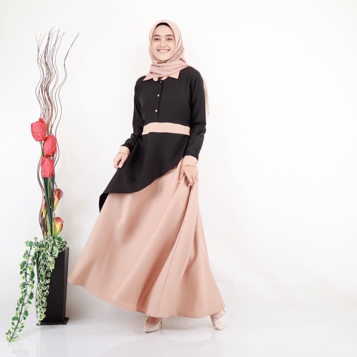 COXce Baju Muslim Gamis Syar'i Zalfa mantap