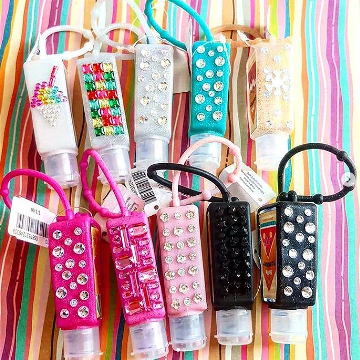 BODY WORKS POCKETBAC HOLDER RHINESTONE