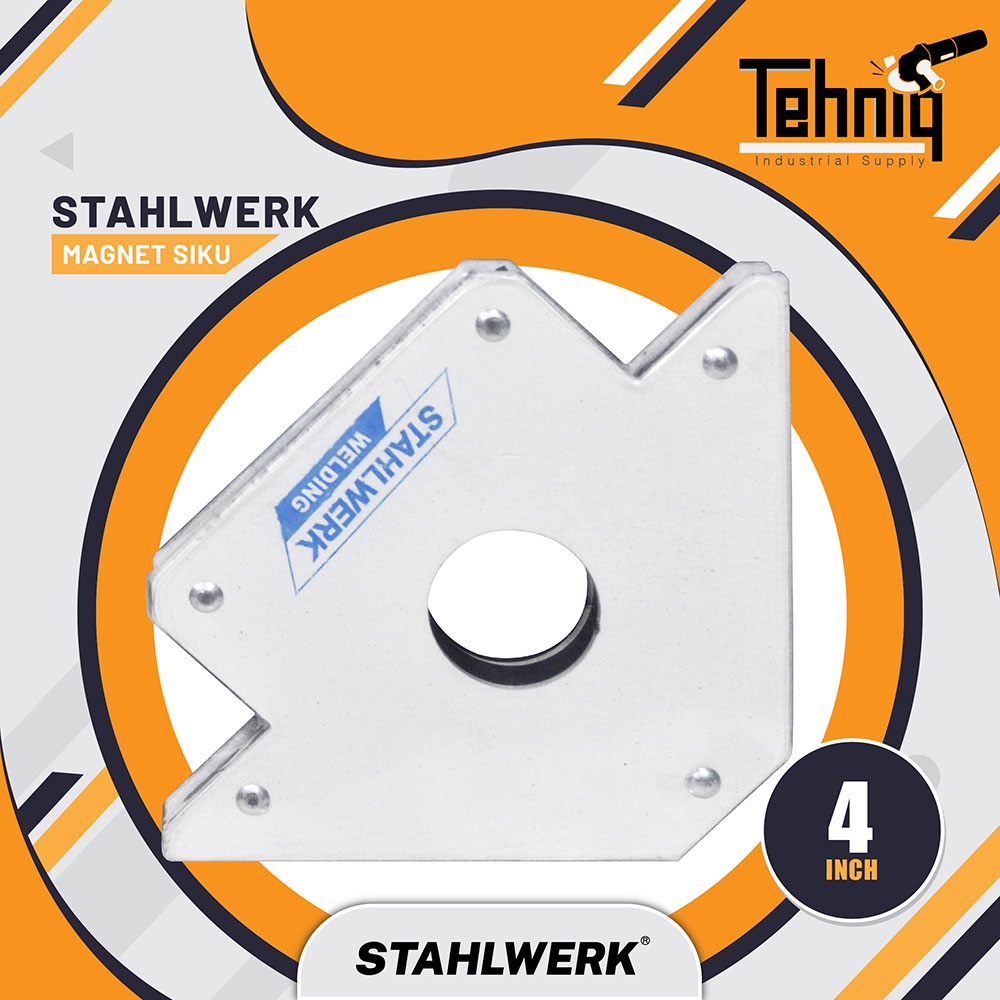 Magnet Siku / Welding Magnet Las STAHLWERK 4 INCH