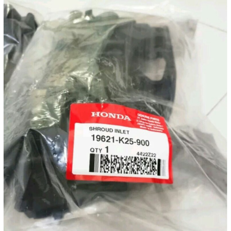 COVER MESIN TUTUP MESIN COVER BLOK MESIN SAMBUNGAN TUTUP KIPAS STATER KASAR BEAT FI SCOOPY FI SPACY VARIO FI ATAS BAWAH SHROUD INLET 1SET ORIGINAL KODE PART 19631-GGC-900 / 19621-K25-900