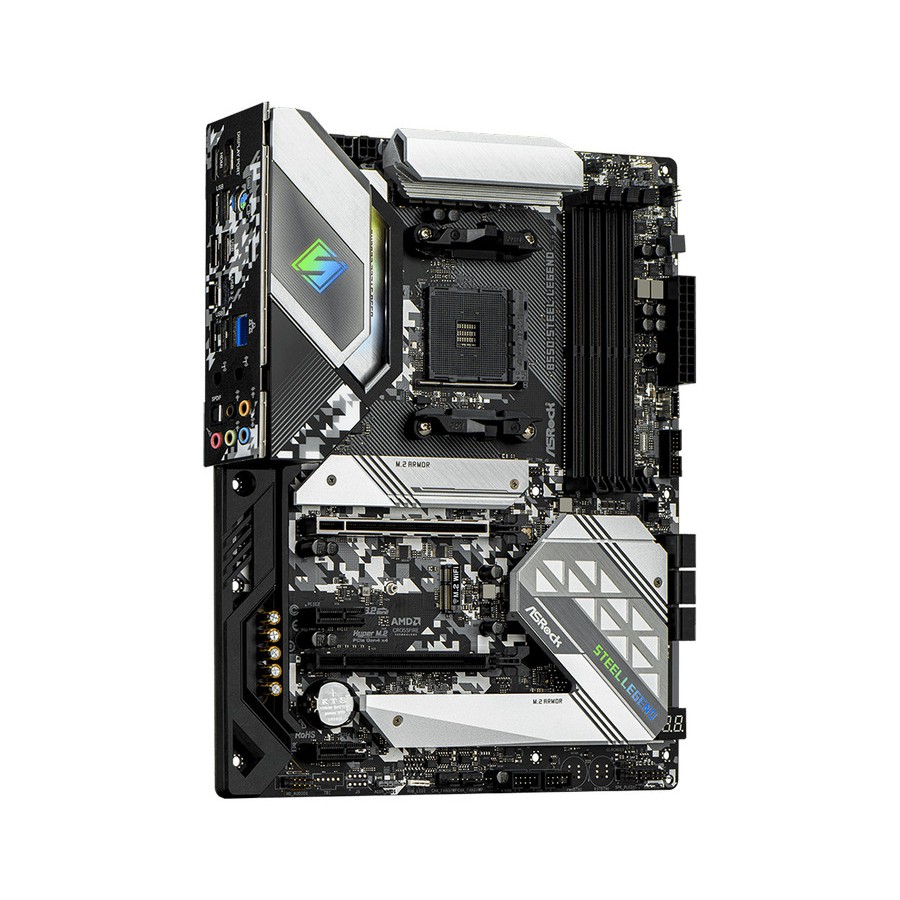 ASRock B550 Steel Legend AMD Ryzen (AM4, AMD B550, DDR4)