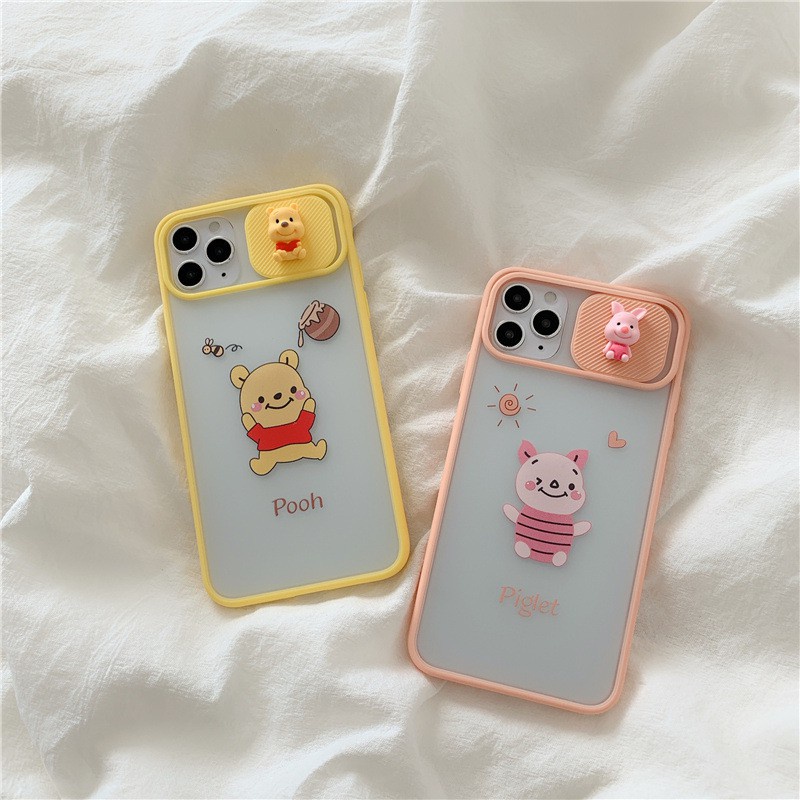 Cute Bear Hard Case Suitable For IPhone 12 Mini 12 12pro 11 11promax Xs Xr Xsmax 7 8plus 6splus 8plus