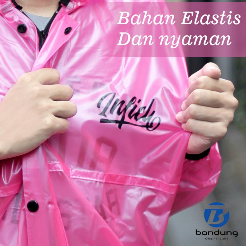 PROMO MUSIM HUJAN | Jas Hujan Perempuan Dewasa Pink Tebal Terbaru Setelan Baju Celana | Mantel Cewe | Mantel Wanita Bahan Premium Original Termurah