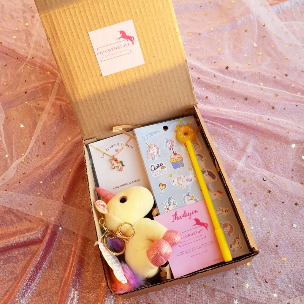 Unicorn Box Yellow Edition Paket Kado Unicorn