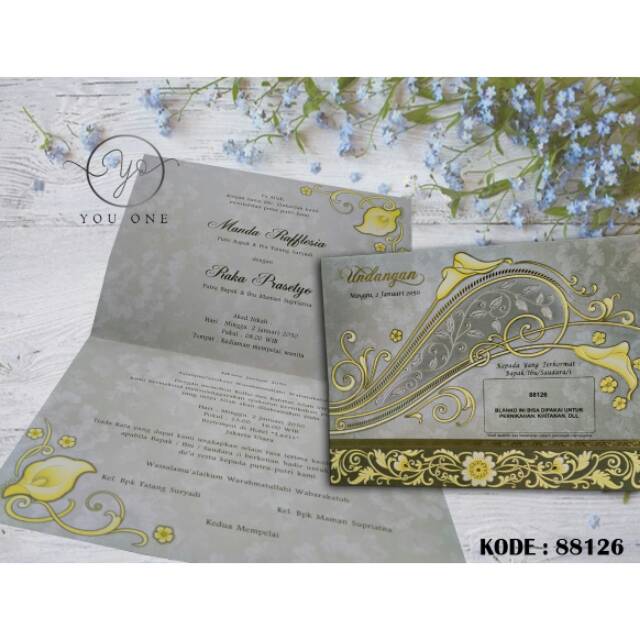 Undangan Pernikahan/Undangan Erba/ERBA88126