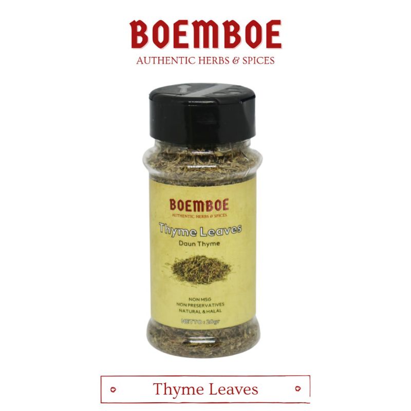 

Thyme Leaves / Daun Thyme BOEMBOE (100% Natural)