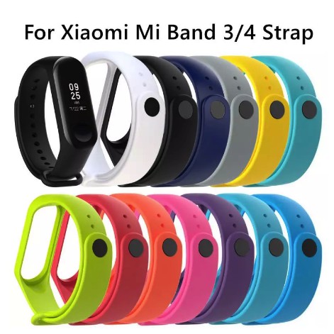 KARET STRAP XIAOMI MI BAND 3 ATAU MI BAND 4