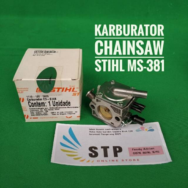 Karburator Chainsaw STIHL MS-382 ASLI STIHL