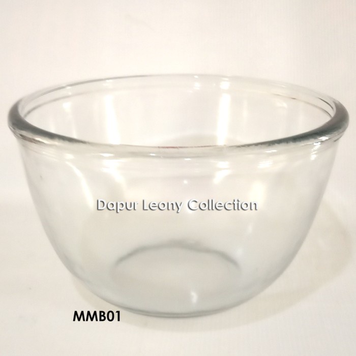 Mangkok Kaca - Mixing Bowl Kaca / Mangkok Mixing Besar / Mangkok Sayur 23.5 Cm