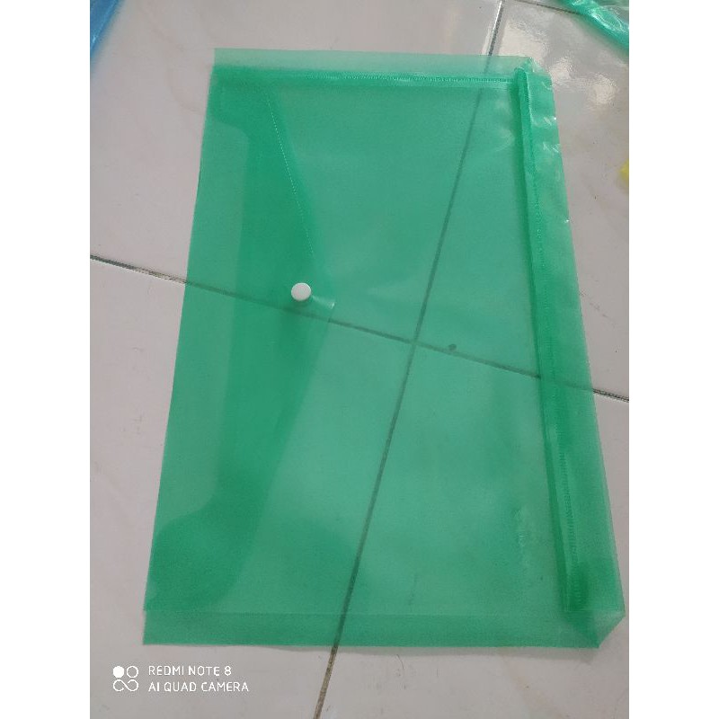 

map plastik kancing