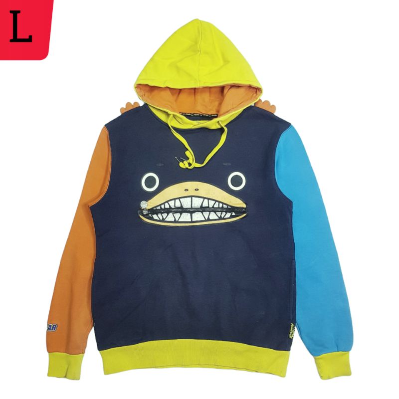 Jaket hoodie ELSTINKO angular 4 tone