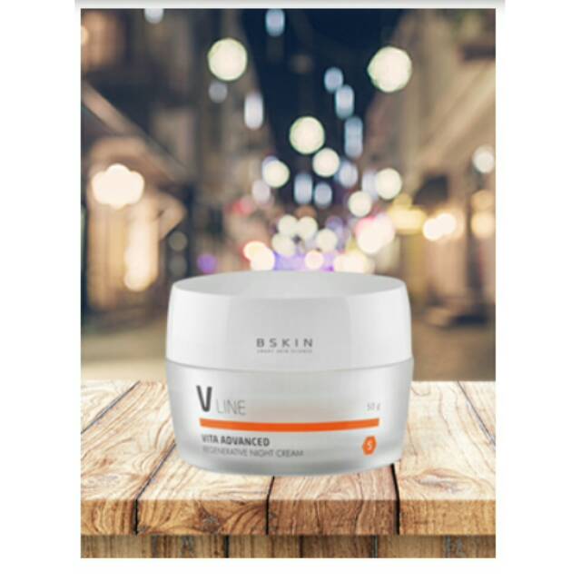 Jual V5 BSKIN Vita Advanced - Regenerative Night Cream (50gr) | Shopee ...