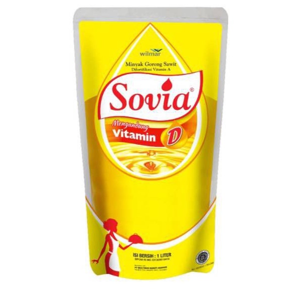 

SOVIA MINYAK GORENG REFILL 1 LT