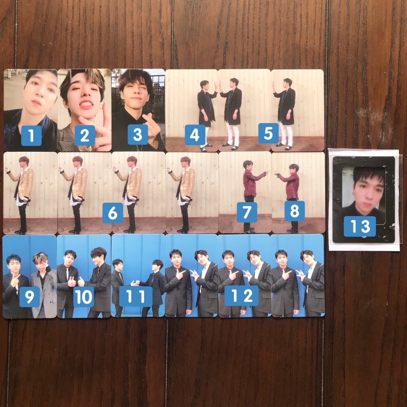[Ready Stock] DAY6 Entropy Photocard Photofilm Jae Sungjin Youngk Wonpil Dowoon