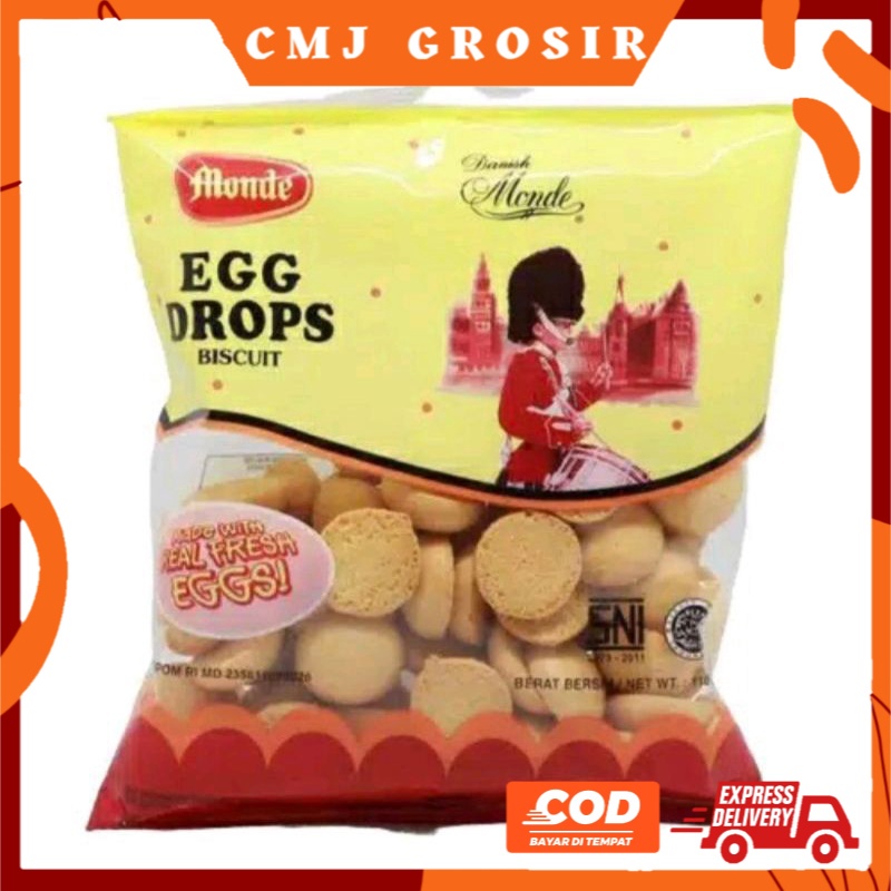 

MONDE EGG DROP SNACK 110 gram - Cemilan Telur