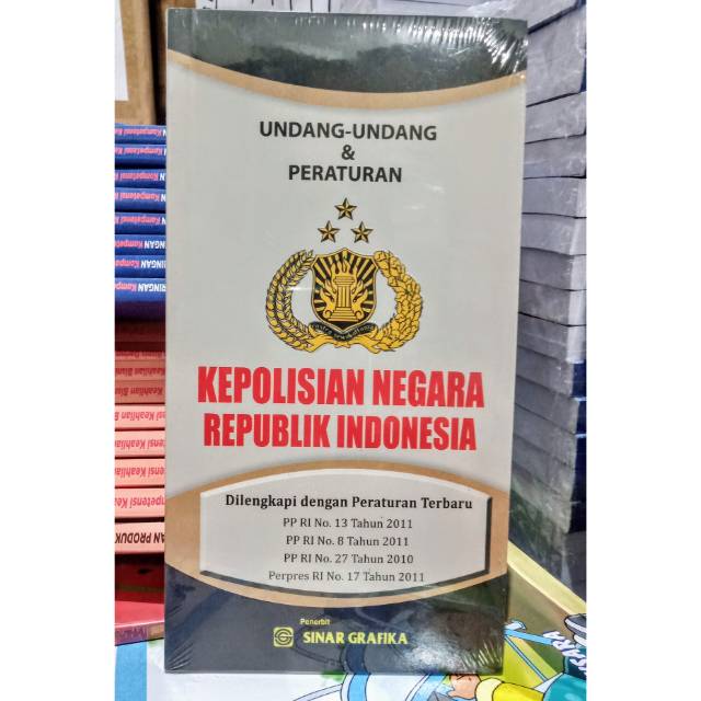 Jual Buku Undang-undang dan Peraturan Kepolisian Negara Republik ...