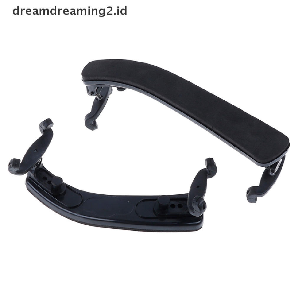 (LIKE) Shoulder rest / Sandaran Bahu Biola 1 / 2-4 / 4 1 / 8-1 / 4 adjustable Warna Hitam